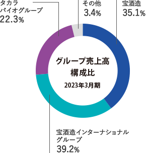 売上構成比 2023年3月期