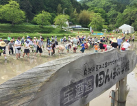 宝酒造「田んぼの学校」開校