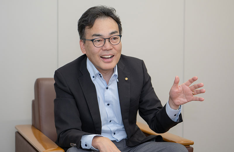 人事部長の石川誠氏 人事部長の石川誠氏